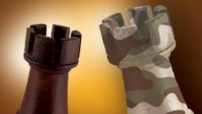 Polisi dan Tentara Baku Tembak di Sumsel
