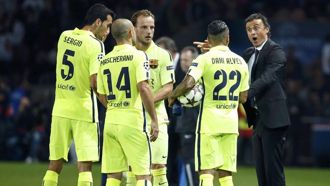 Enrique Pelatih Debutan Kesembilan dengan Gelar La Liga