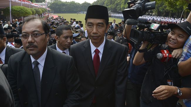 Jokowi Hadiri Peringatan Kesaktian Pancasila di Lubang Buaya