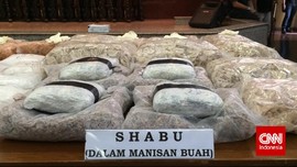 Sabu 800 kg asal Guangzhou Masuk Lewat Teluk Jakarta