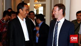 Jokowi dan Zuckerberg: Formal, Kasual, Santai