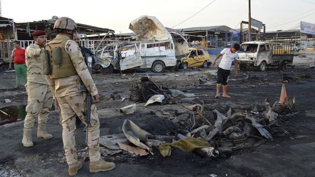 Serangan Bom Berlanjut di Baghdad, 15 Orang Tewas