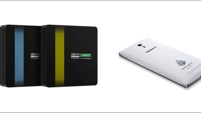 OPPO Rilis Find 7 Bertema Sepak Bola