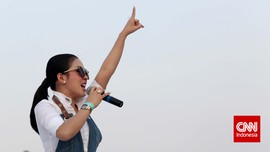 Syahrini dan GAC Ramaikan Nobar Inggris vs Belgia
