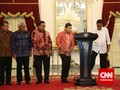 Bahas RUU KPK, Pimpinan DPR Datangi Jokowi di Istana