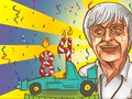 Merayakan Ulang Tahun Bernie Ecclestone