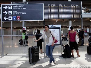 Lebih dari 4.500 Turis Berbagai Negara Terdampar di Thailand