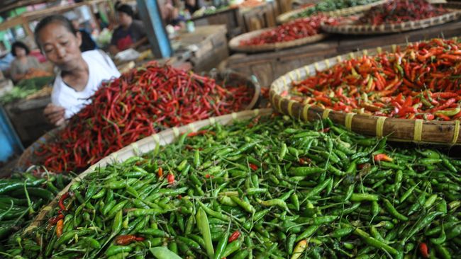 Cabai Merah di Gorontalo Tembus Rp 120 ribu