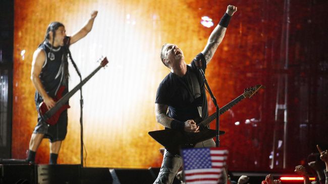 Metallica Terobsesi 'Manggung' di Luar Angkasa