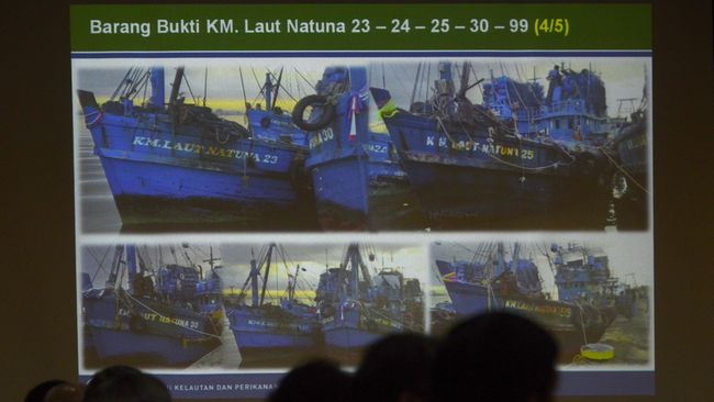 Menteri Susi Yakin Ada Perbudakan di Kapal Pencuri Ikan