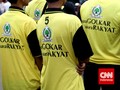 Celurit dan Bom Molotov Ditemukan di Kantor Golkar