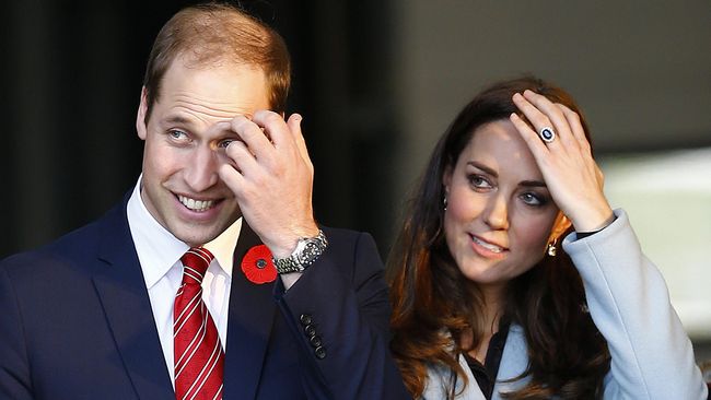William dan Kate Lebih Memilih Ganti Popok Anak