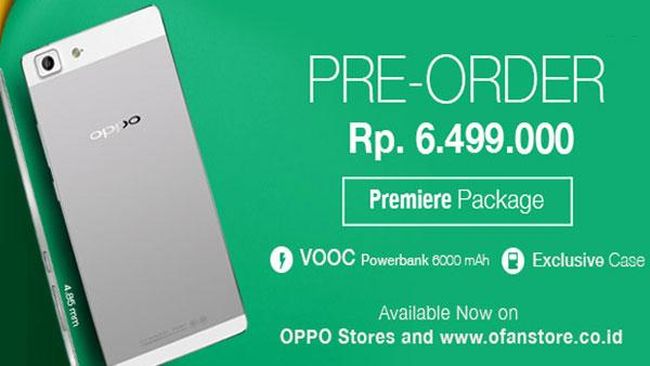 OPPO R5 Kini Hadir di OPPO Store