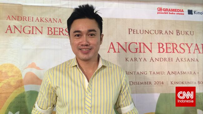 Andrei Aksana Bangga Novelnya Tak Kebarat-baratan