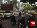 Anies Ingin Pencabutan Rambu Larangan Motor Rampung Dua Hari