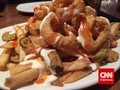 Kala Sapi dan Kepiting 'Kawin' dalam Satu Piring