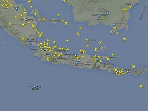 Mengapa Rute Pesawat Bisa Berbelok Jika Dilihat dari Map?