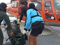 Helikopter Dolphin Berangkat Jemput Tiga Jenazah