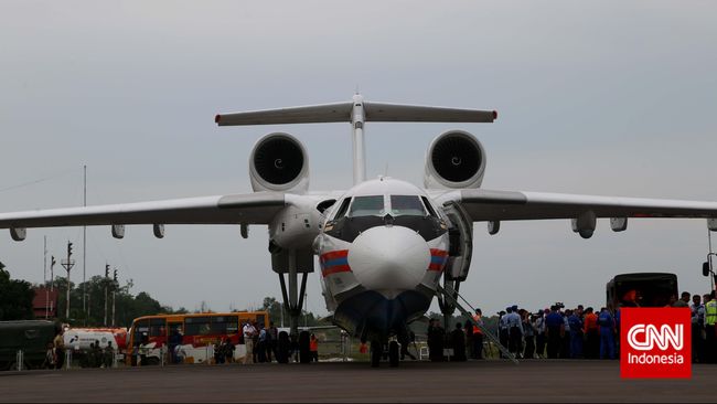 TNI Incar Empat Pesawat Pemadam Beriev Be-200 Buatan Rusia