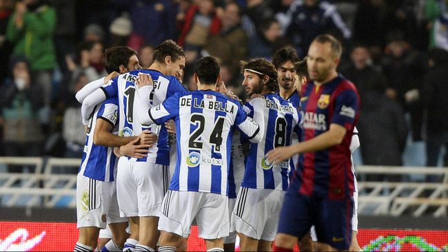 Anoeta Angker Bagi 3 Klub Raksasa Spanyol