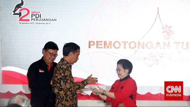 PDIP Tak Buru-buru Usung Jokowi untuk Pilpres 2019