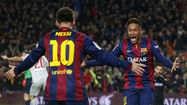 Lionel Messi Bantu Neymar Jadi Pemain Bintang