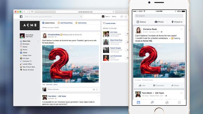  Facebook  Bikin Aplikasi  untuk  Pekerja Kantoran