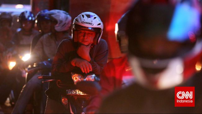 Motor di Jakarta Bertambah 12 Juta Setahun