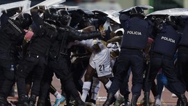 Rusuh dan Gas Air Mata di Laga Ghana vs Guinea