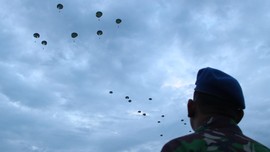 40 Tahun Penerjunan di Dili, Luhut Kembali ke Markas Kopassus