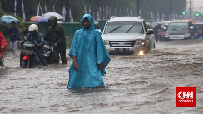 Hujan Jakarta Diduga karena Seruak Dingin Siberia