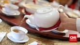 Menu khas hot tea dalam
