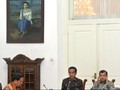 Jokowi, JK, dan Surya Paloh Berkumpul di Istana Presiden