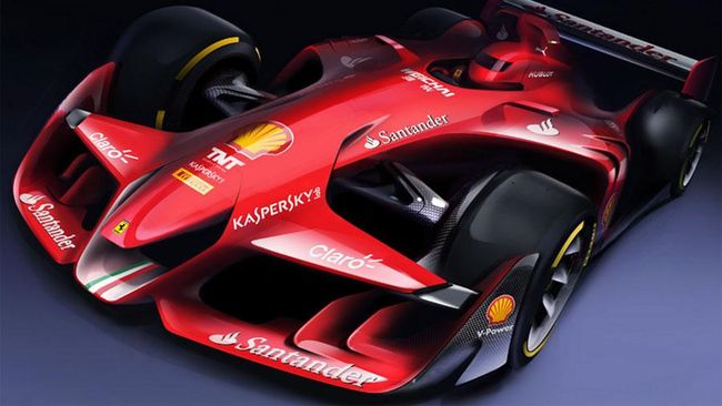 ferrari tawarkan konsep mobil f1 masa depan