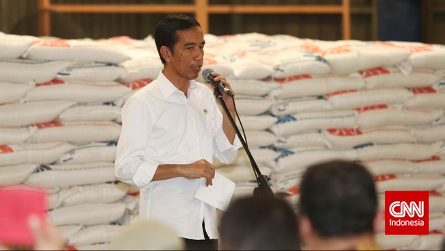 Pertanyakan Perkembangan Harga Beras, Jokowi Sindir Menteri