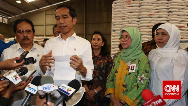 Jokowi Janji Perbaiki Kualitas Beras Bulog