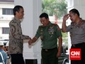 Jokowi Bertemu Petinggi TNI Bahas Anggaran Pertahanan