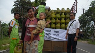 Sebulan Paska Gempa Palu, 1.381 Pangkalan LPG Telah Operasi