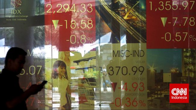 IHSG Ambruk 1,7 Persen Terimbas Suspensi Bursa China