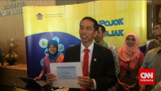 Jokowi Maklumi Masih Rendahnya Realisasi Penerimaan Pajak