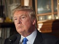 Wajah Donald Trump Dilukis Pakai Darah Haid