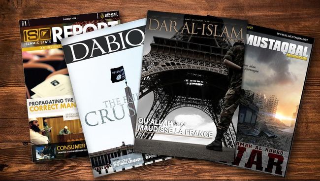 ISIS Gencar Lancarkan Propaganda Melalui Majalah