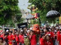 Karangan Bunga dari SBY dan Agung Laksono Hiasi Kongres PDIP