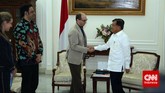 Costolo mengatakan, dalam pertemuannya bersama Jusuf Kalla, dibahas soal Indonesia dan pengguna online. (CNN Indonesia/Adhi Wicaksono)