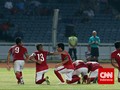 Bermain Dengan 10 Orang, Indonesia U23 Taklukkan Malaysia