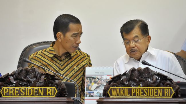 Jokowi dan JK Belum Pernah Bahas Perombakan Menteri