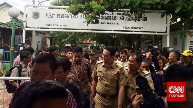 Ahok: Giant Sea Wall Tak Berdampak ke Pulau Seribu