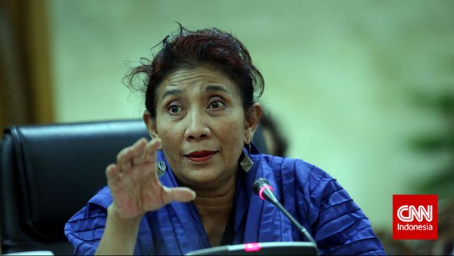 Menteri Susi Curhat Pencurian Ikan di Forum Ekonomi Dunia