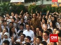 Jokowi, Anies dan Ahok Tinjau UN di SMAN 2 Jakarta