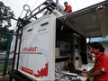 Jangkauan Mobile BTS di Lokasi Gempa Lombok Tak Sebaik Menara